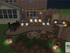 Outdoor Lighting 3D Designs, Perry Township, IN